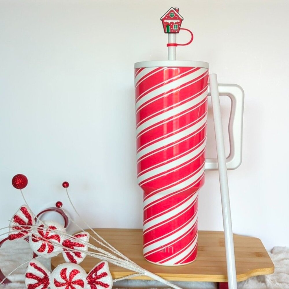 Simple Modern Trek Tumbler Candy Cane🍬 40 oz NEW in Box